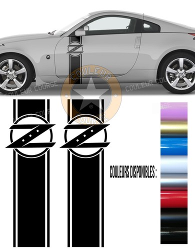 Side strips for nissan 350z - 2,