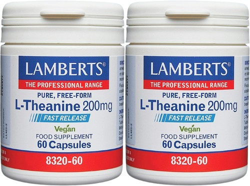 Lamberts theanine 200mg - lamberts, 60