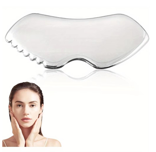 Metal gua sha facial tool - gua,