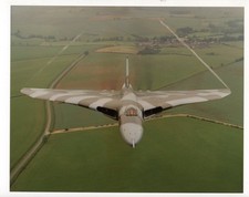Air-to-Air Head-On Photograph of Avro Vulcan B.2 XH558 Early 1990s