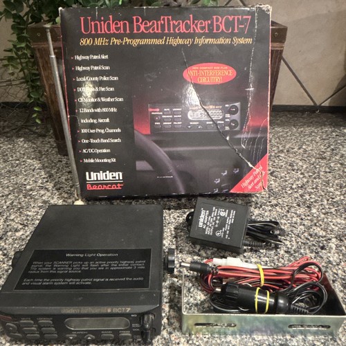 Uniden beartracker bct cb - bct-7,