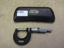 0-25mm M & W micrometer cased