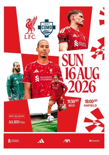 Liverpool england como italy - liverpool,