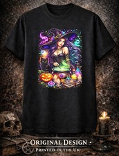 Witch T Shirt Cauldron Magic
