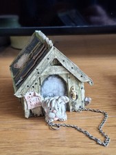 PETER FAGAN. PERSONALITY PUPS. IN THE DOGHOUSE. FIGURINE Af