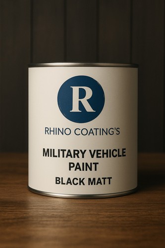 Military vehicle paint black - military,