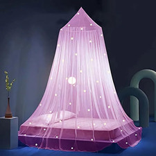 Stars bed canopy glow the - in,