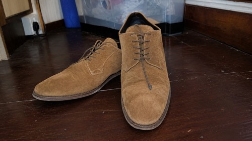 Bertie suede derby shoes - bertie,