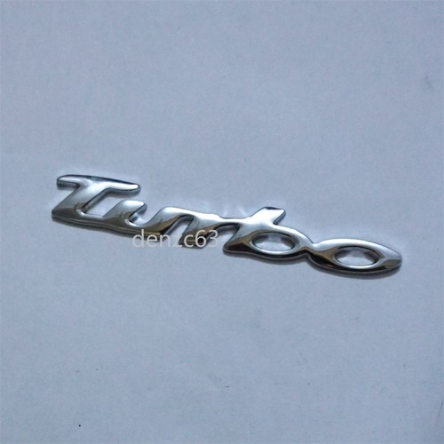 Turbo silver chrome new - 1x,