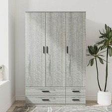 3 Door 4 Drawer Wardrobe