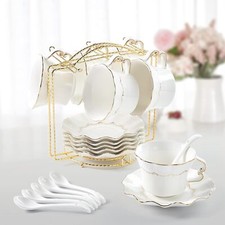 Tea Cups and Saucers with