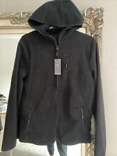 BNWT M&S MENS BLACK FLEECE
