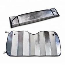 Large Windscreen Sun Shade Car van double sided aluminium UV 150x70cm BStock