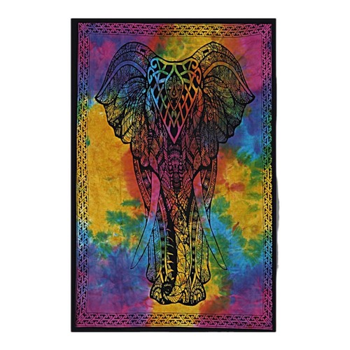 Indian elephant boho wall - elephant,