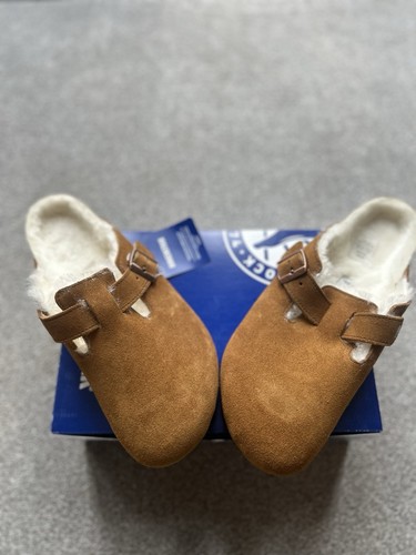 Birkenstock boston fur - boston,