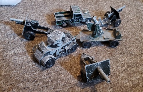 Vintage diecast military - vintage,