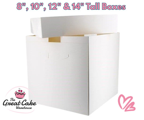 White tall cake - white, cakes