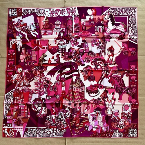Hermes silk zabavushka scarf - hermes,