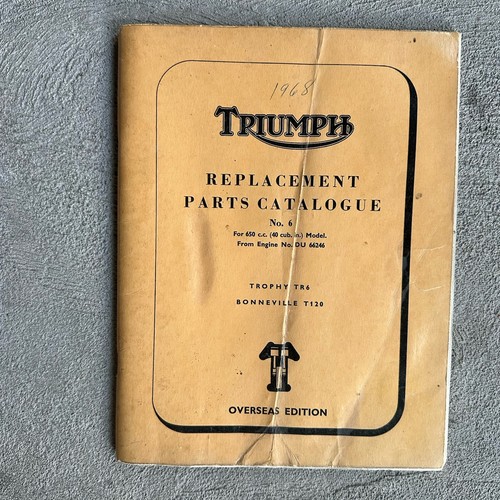 Vintage triumph parts - vintage,
