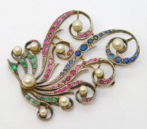 Victorian 9ct gold silver - 9ct,