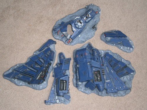Crashed aquila lander scenery - aquila,