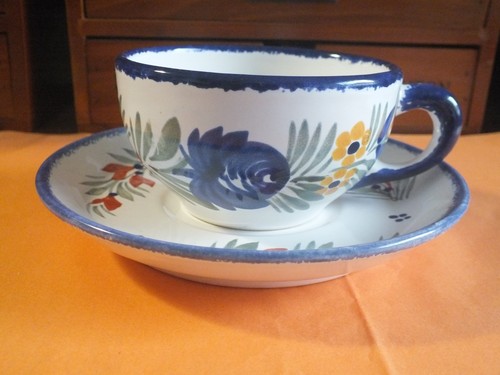 Vintage quimper faience - vintage,