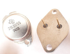 2N3055 RARE GOLD LEADS  TEXAS