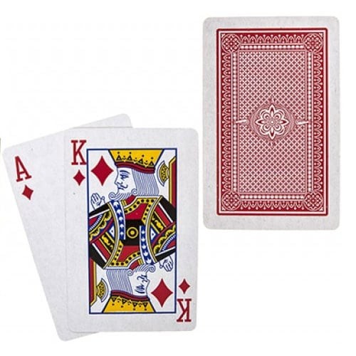 Casino plastic coated playing - coated,