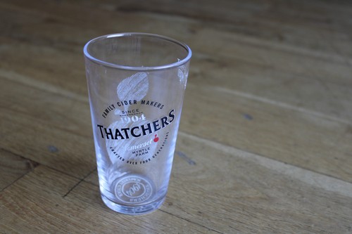Thatchers cider half pint
