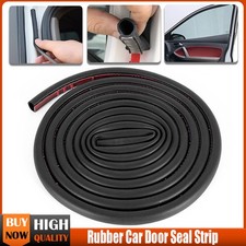 UK Rubber Car Door Seal Strip Hollow Edge Guard Weather Strip D Shape Universal