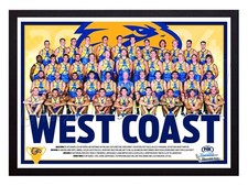 Framed 2024 West Coast Eagles