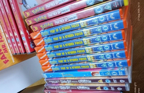 New sealed children dvds - sealed,