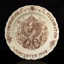 Antique royal worcester plate - antique,