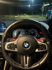 Steering Wheel BMW X3 M F97 X4 M F98 M Sport Black Leather Paddle Shift