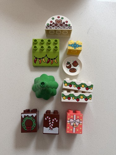Lego duplo christmas themed - lego,