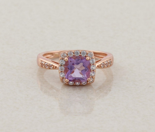 18k rose gold over - rose, sterling