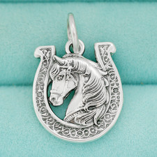 925 Sterling Silver Horseshoe