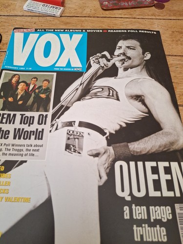 Vox magazine queen freddie - queen,