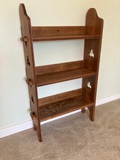 Solid Oak Bookcase, 3 shelves