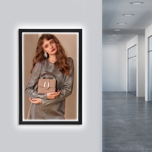 Led light box frame - 24",