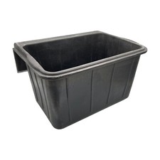 16 Litre Rubber Hanging Manger Skip Feed Bucket Water Trough horse cattle sheep