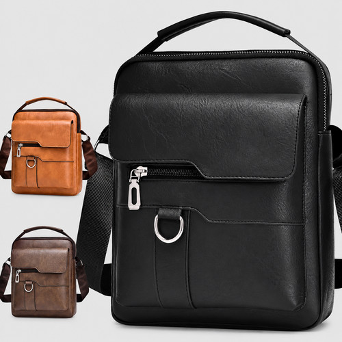 Men leather cross - men's,