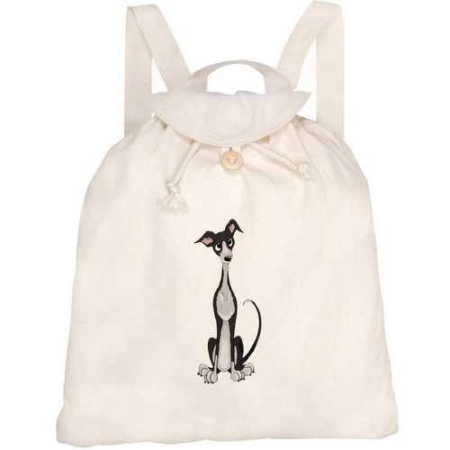 Italian greyhound canvas - 'italian,