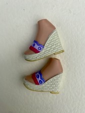 Bratz Spring Break Leah Doll 2001 sandals/ shoes