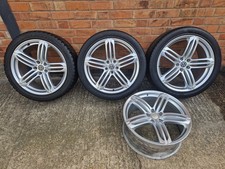 VW Transporter T5/6 - X4 20” Alloy wheels & tyres, Peeler, Segment style, 5x120 