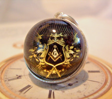 Masonic Pocket Watch Chain Fob