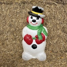 Vintage Snowman Blow Mold 30” Tall