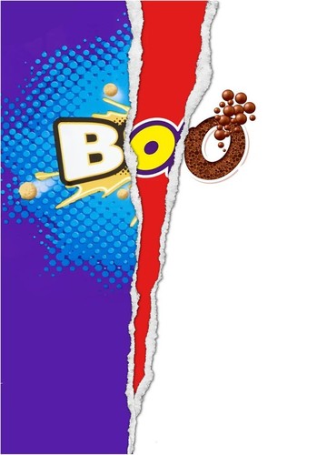 Boo chocolate bar wrapper - bar, rude