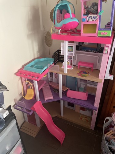 Great barbie house with - great,