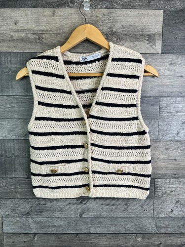 Zara womens knitted waistcoat - zara,
